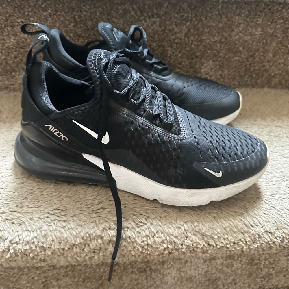 Nike Air Max Black and White Sneakers